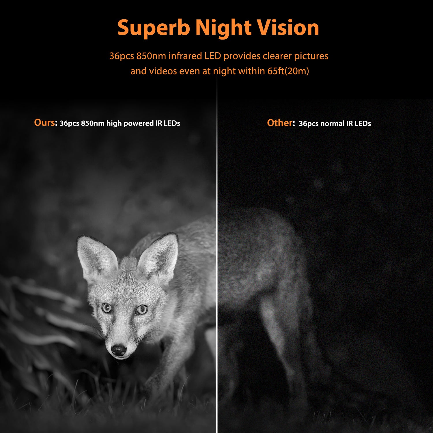  4K 46MP Solar Powered WiFi Bluetooth Trail Camera