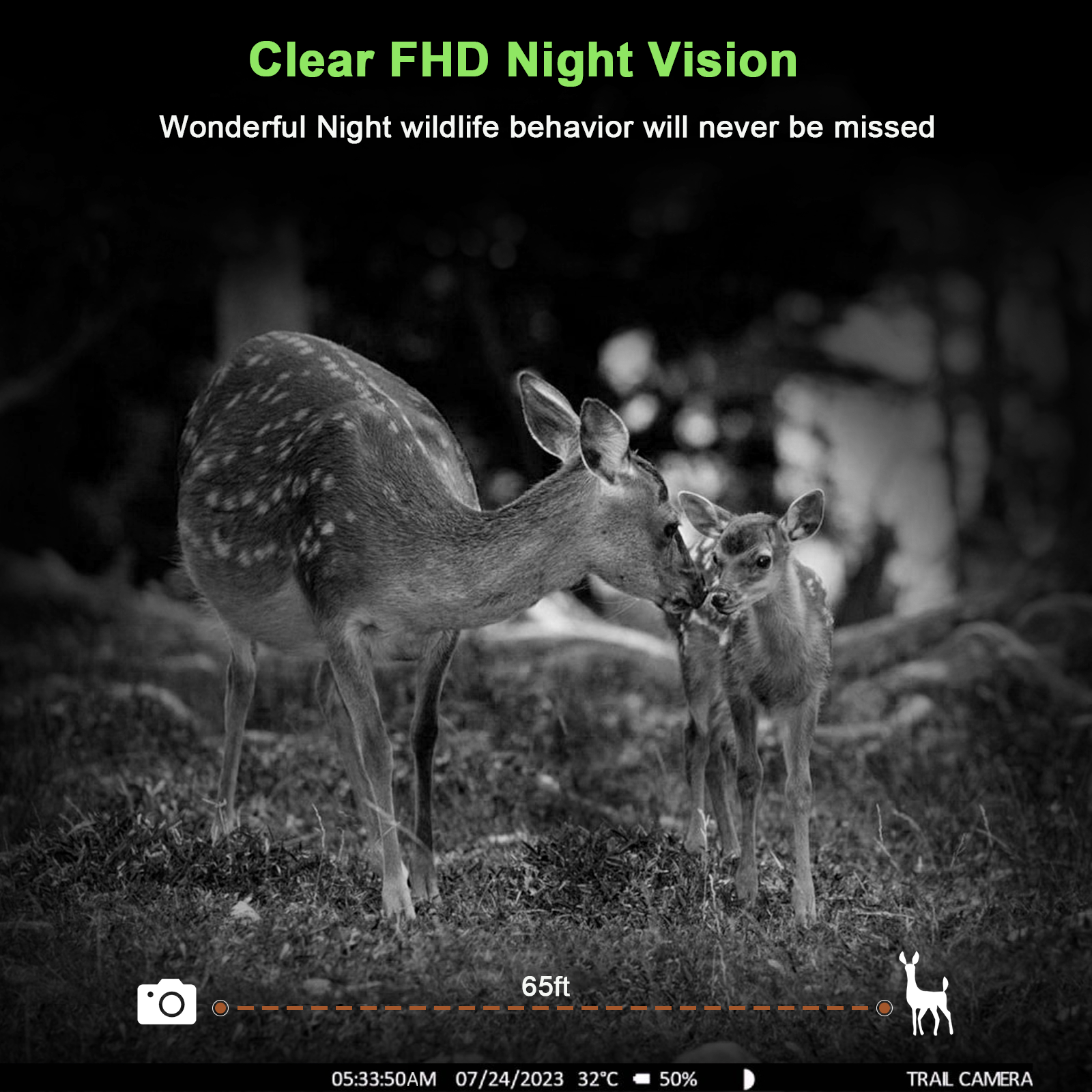  4G LTE Cellular Trail Camera Wireless View Outdoor Game Camera