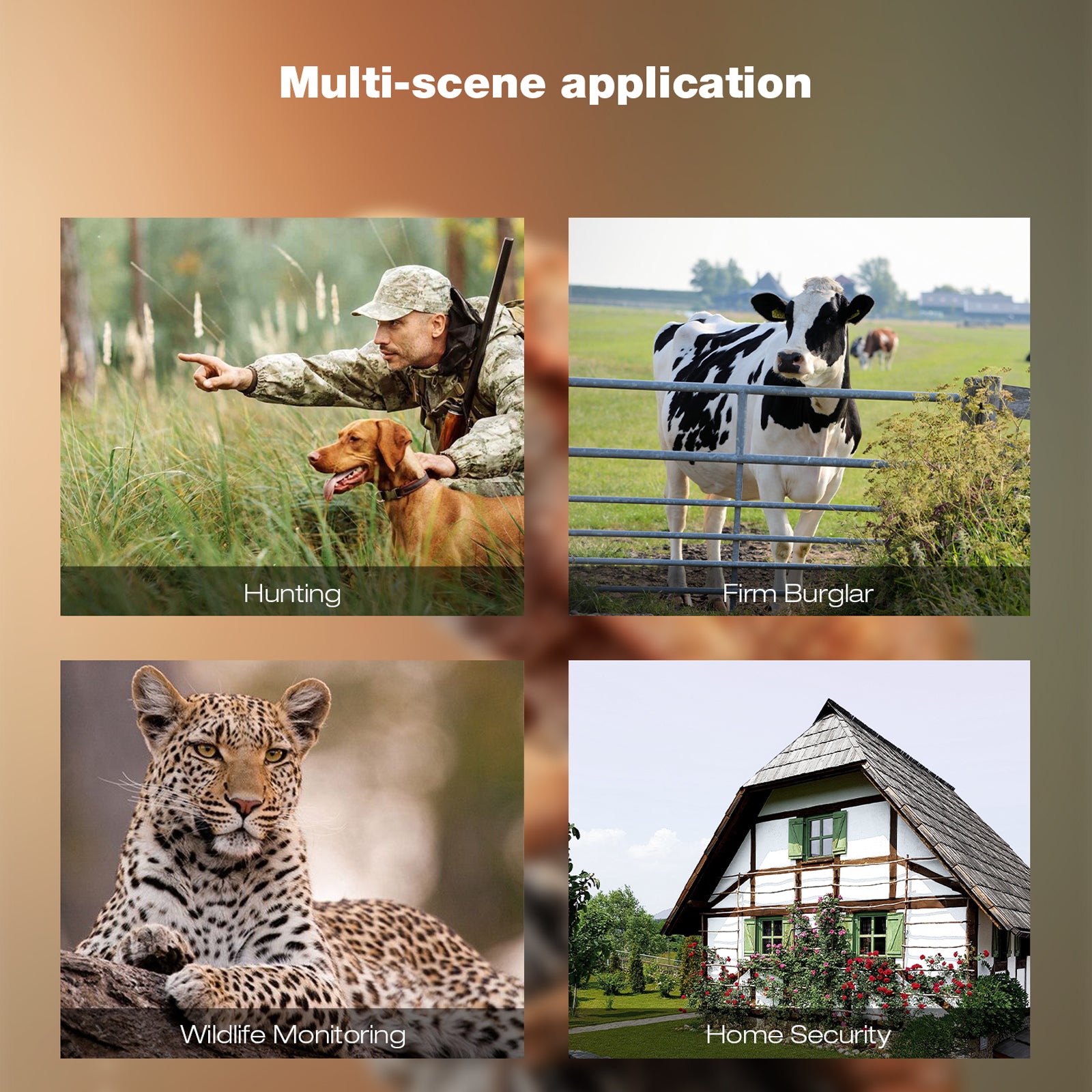 Campark 2 Pack T45A Upgrade Waterproof Trail Camera 20MP 4K Hunting Game Camera (Only Available In The US)】