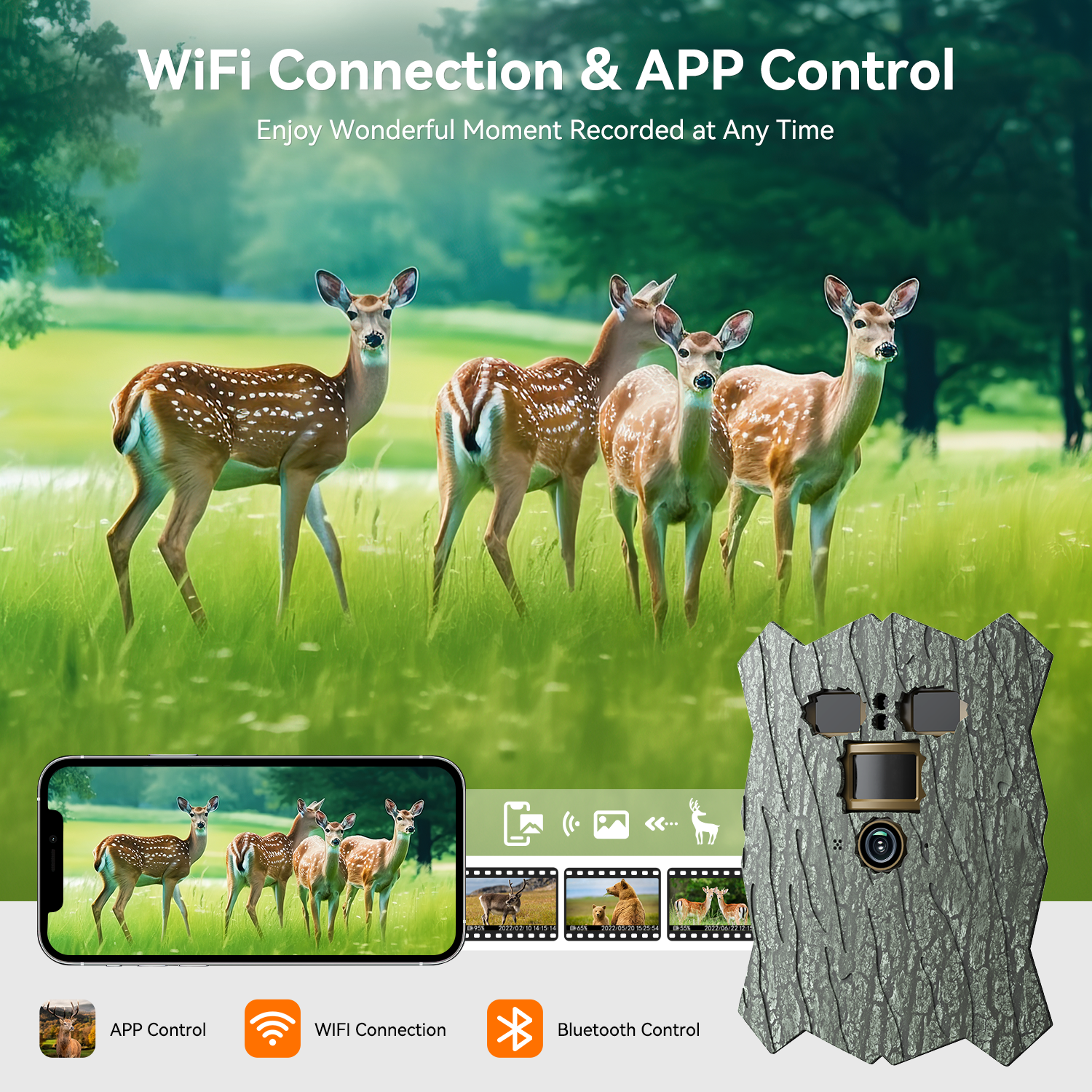 No Glow Infrared Trail Camera