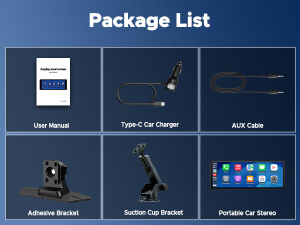 Carplay Package include