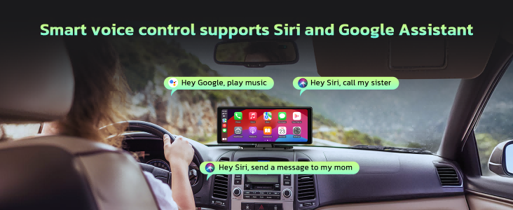 Siri ＆ Google Assistant Smart Voice Control