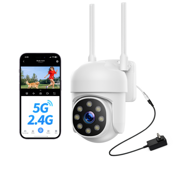 Single Wireless Security Camera — Standalone Use or SC53/SC54 Expansion