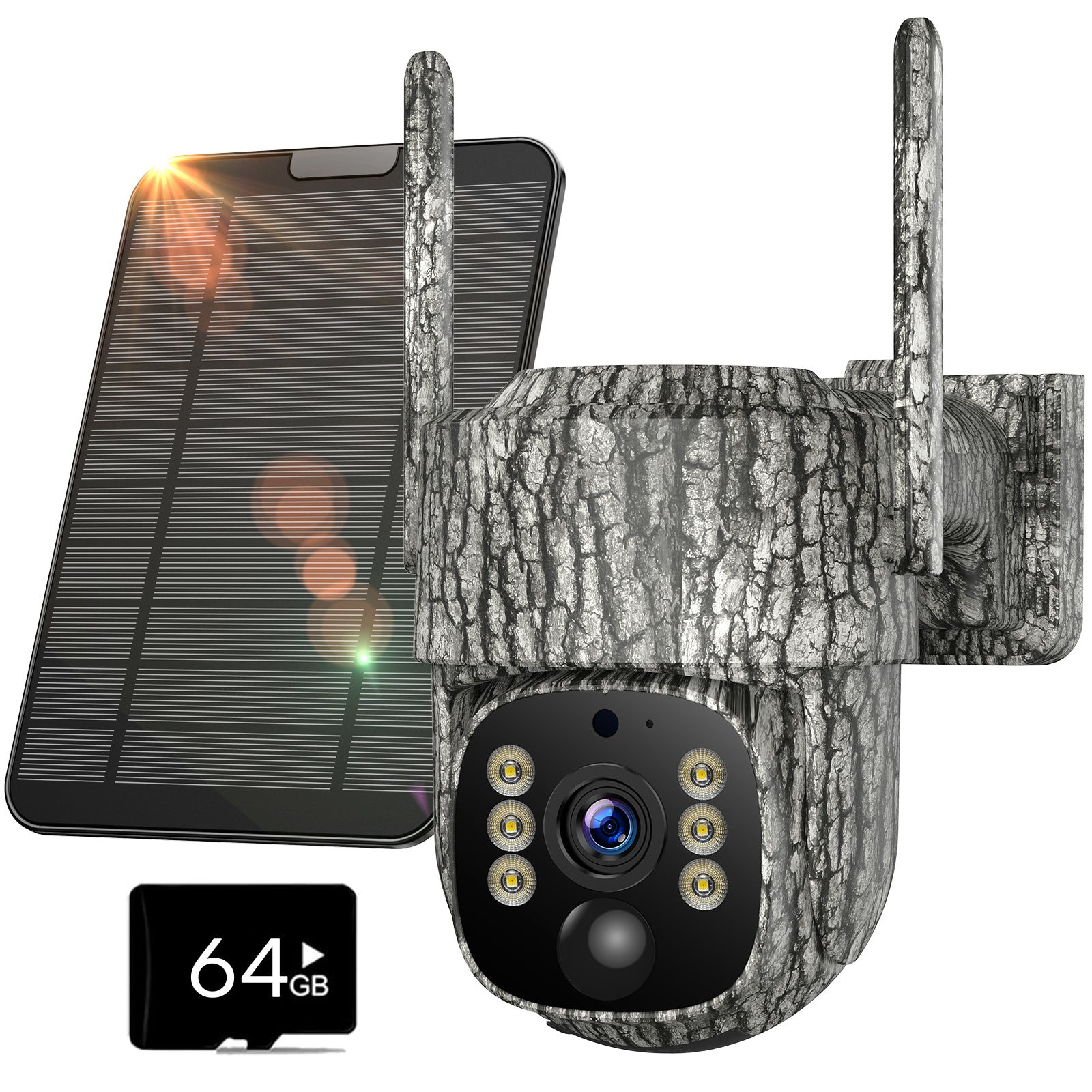 Campark TC32 Cellular Trail Camera with 2.5K Live Streaming, Unlimited Data Game Camera