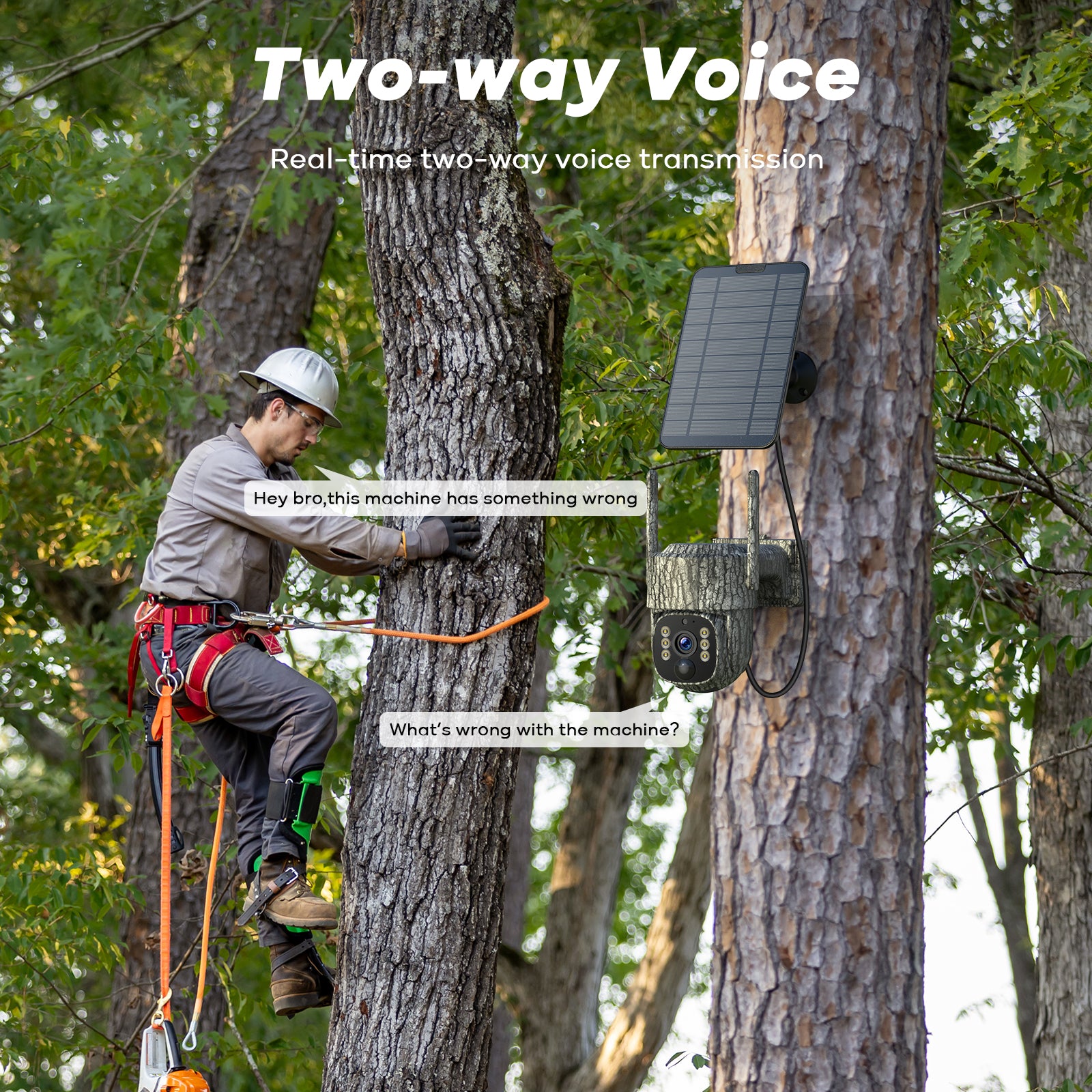 Campark TC32 Cellular Trail Camera with 2.5K Live Streaming, Unlimited Data Game Camera