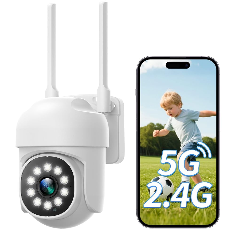 Campark SC53 Wireless Security Camera System with 500GB HDD, No Subscription