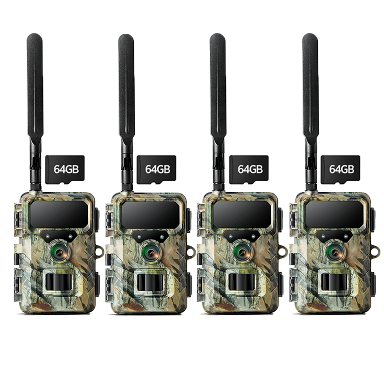 Campark TC31 Cellular Trail Camera,  Built in sim card & Free 64GB storage