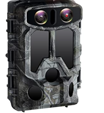 Campark TC07 4K 60MP WiFi Solar Power Dual Lens Wildlife Camera Trail Camera