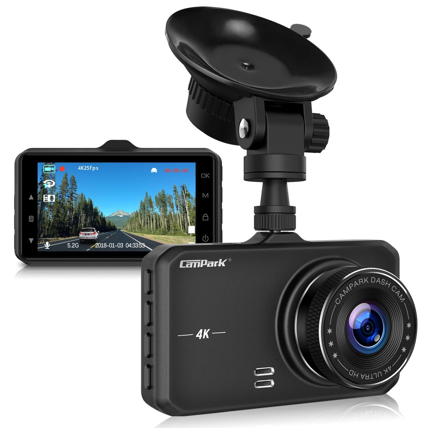 Campark DC10 Dash Camera