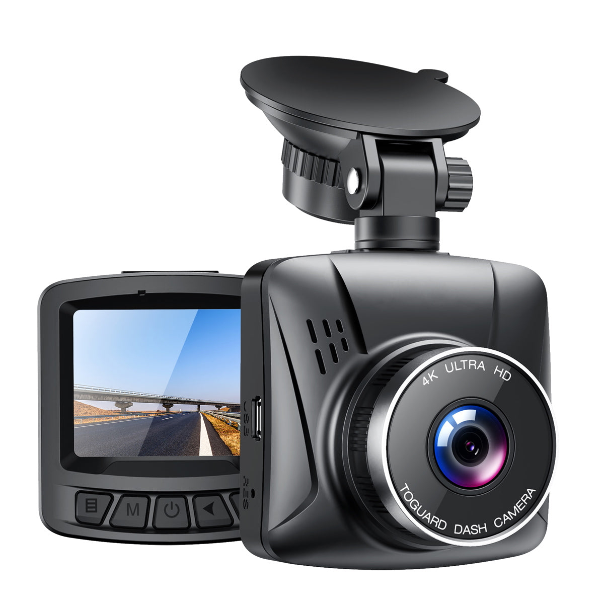 Campark CE56 4K 2" LCD Front Dash Camera with GPS (Only available in the US)
