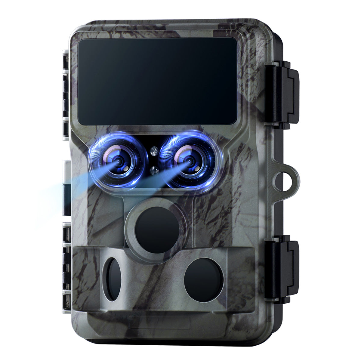 Campark TC06 4K 60MP WiFi Dual Lens Trail Camera with Color Night Vision