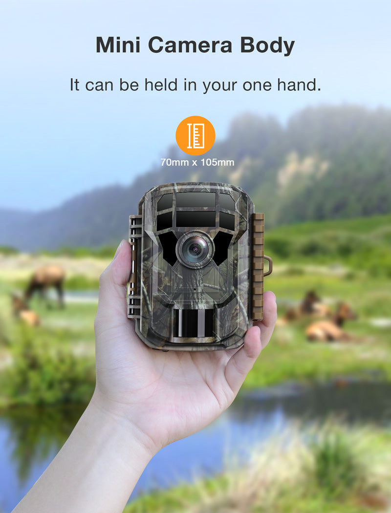 Campark TC11 Full HD 1080P 24MP Easy-To-Hide Mini Trail Camera