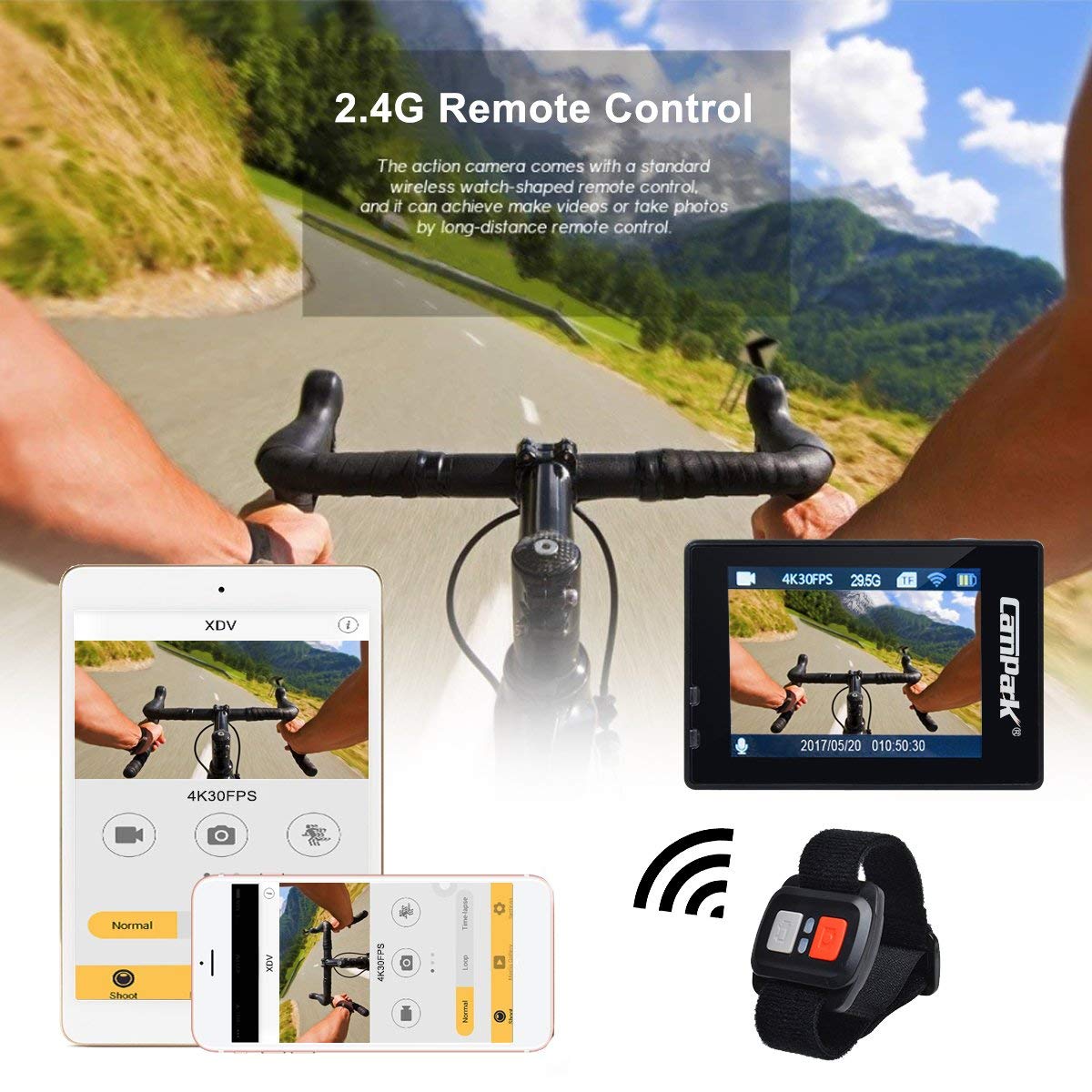 Campark wifi Action Camera-ACT76 