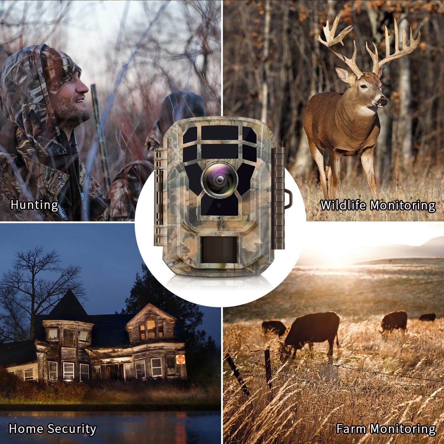 Multiple uses of Campark T20 Mini Trail Camera