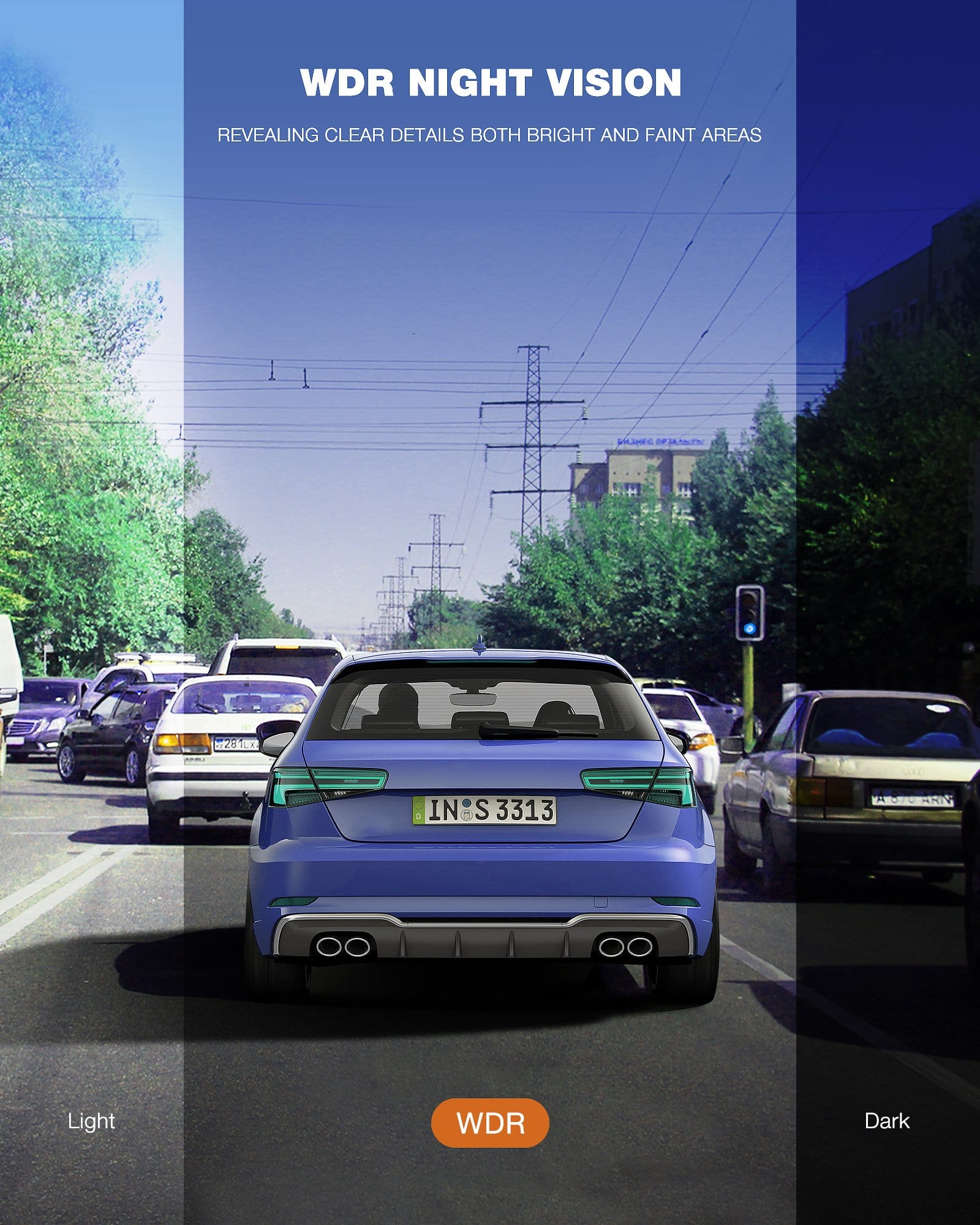 Campark dash camera