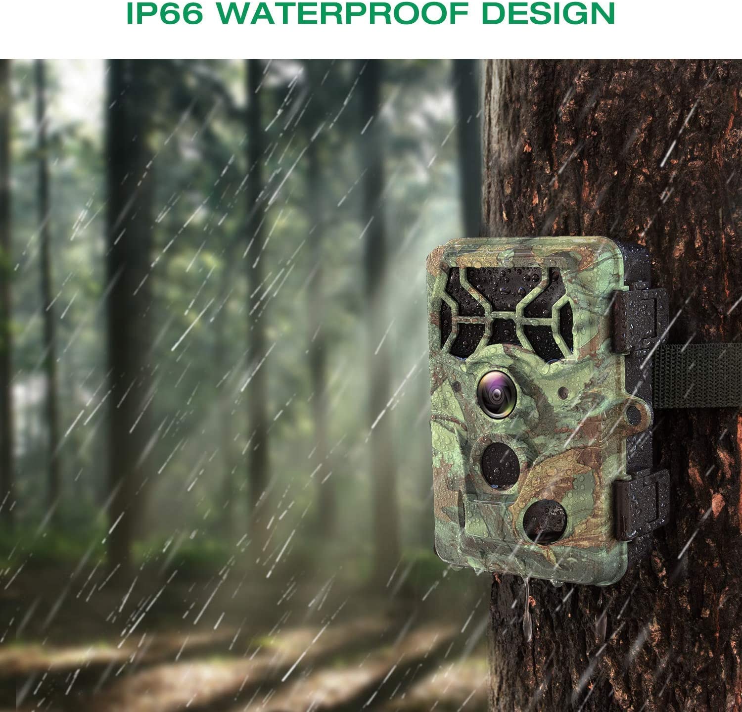 Campark T85 waterproof 20MP 1296P Trail Hunting Camera
