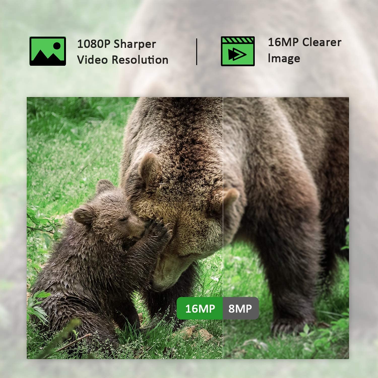 Campark T20 Mini Trail Camera-16MP 1080P HD Trail Game Camera Waterproof