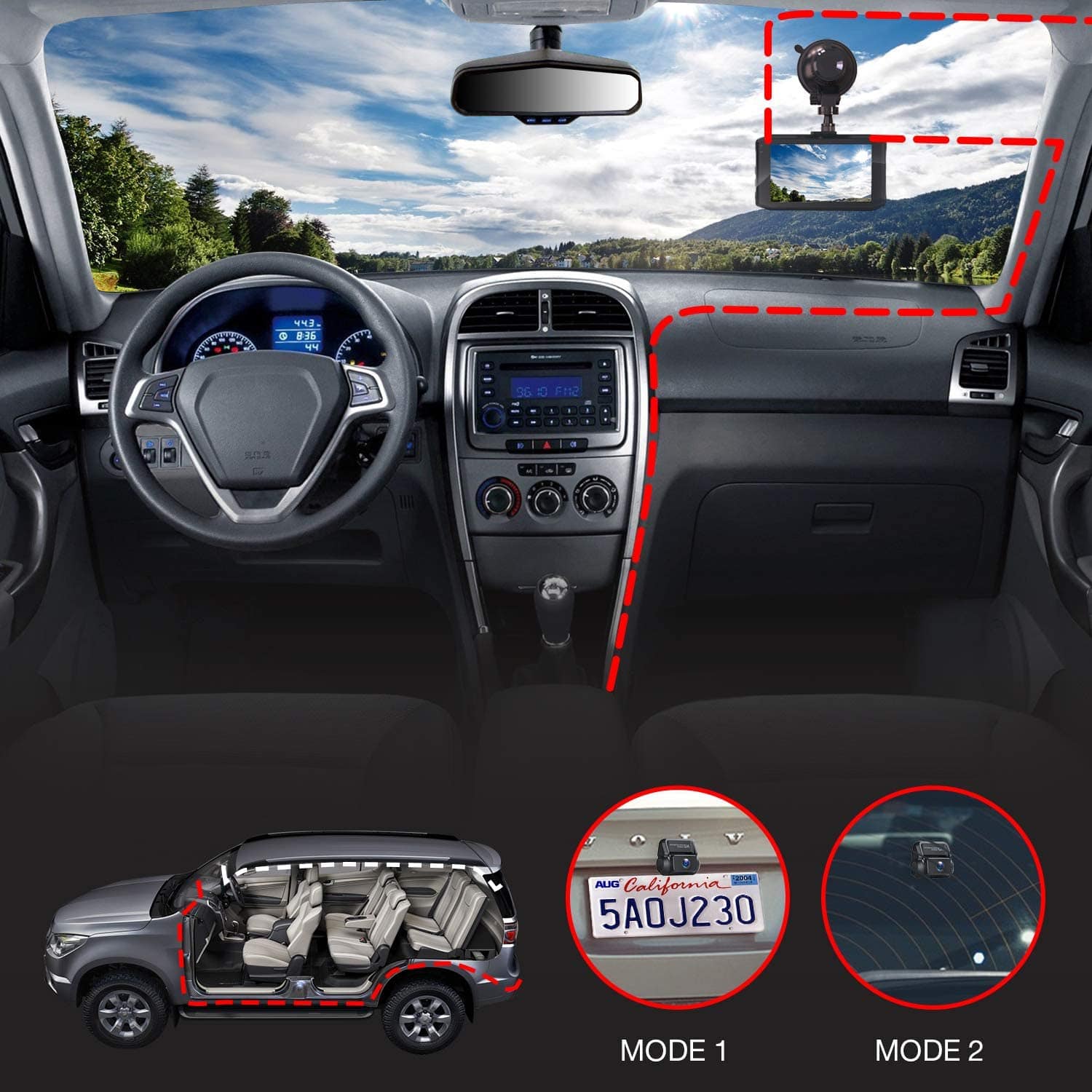 Campark Smart Dash Cam-DC20